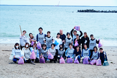 「ビーチクリーン大作戦 in阿字ヶ浦」を開催しました