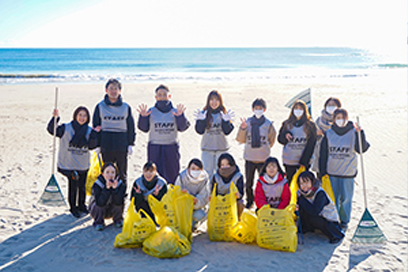 「ビーチクリーン大作戦 in久慈浜」を開催しました